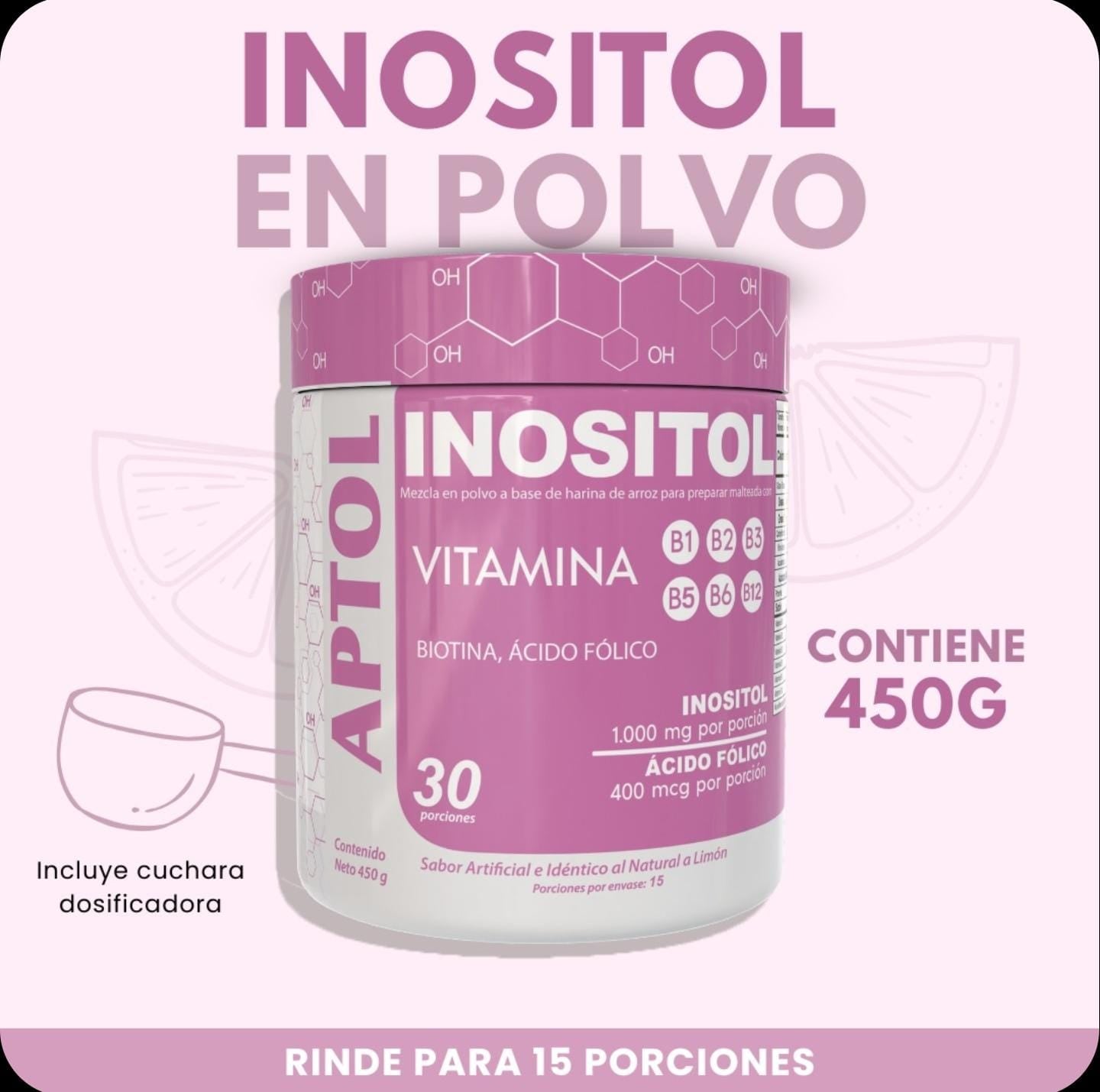 INISITOL COMPLEX SUPLEMENTO EN POLVO + ENVIO GRATIS